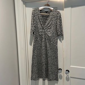 Banana Republic silk blend dress